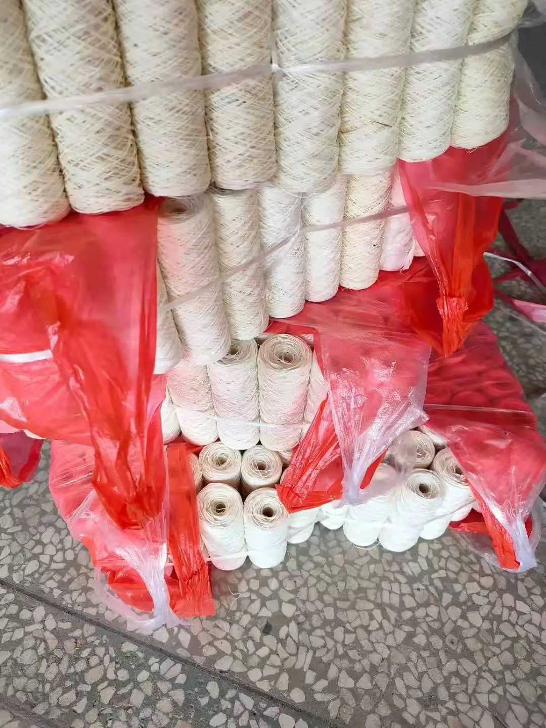 ramie yarn for weaving material curtain weaving material spool shape ramie