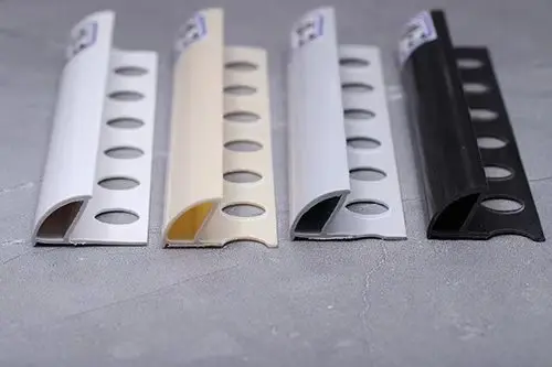 Misumi drywall corner flexible furniture bead corners strip PVC plastic edge tile trim for kitchen cabinet door