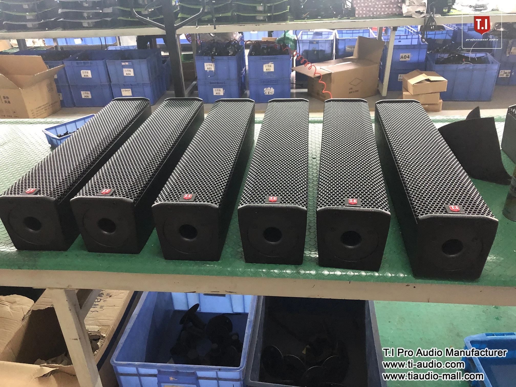 5 inch full range wooden speaker box professional dj concert sound system indoor outdoor column line array