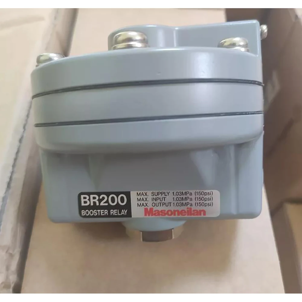 Original Masoneilan Pneumatic Booster Relays BR200 BR400 150 Psi High Capacity Volume Booster Relays
