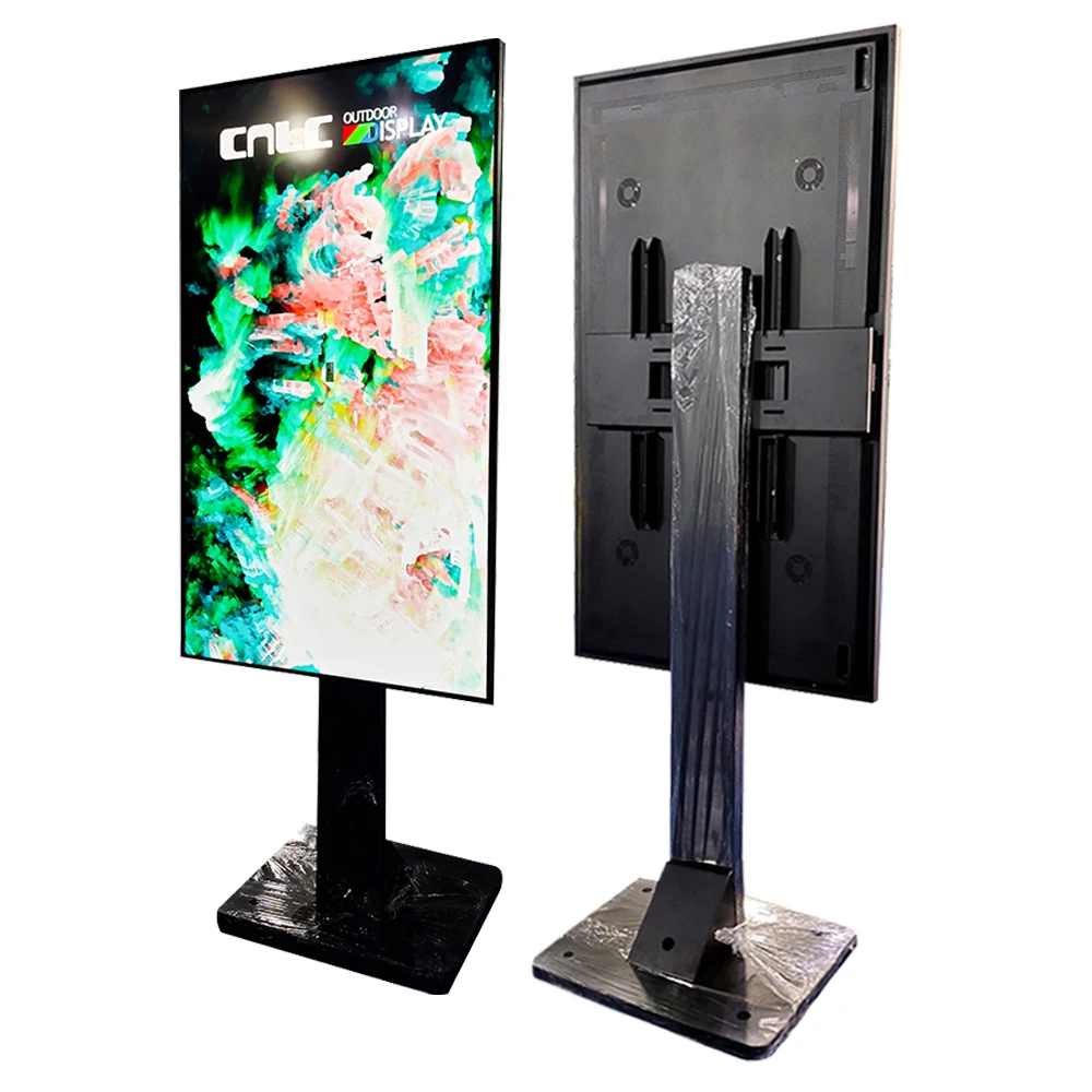 55 inch indoor Low Power Bus Station Display LCD Screen Digital Signage Advertising media player  For Display