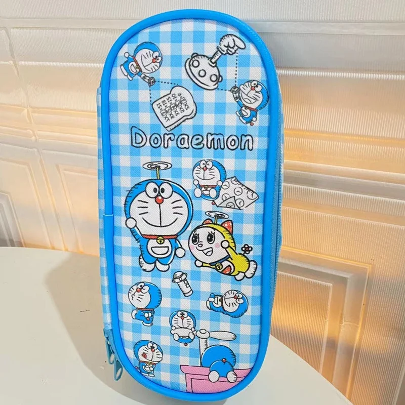 Cartoon kuromi PU Pencil Case Large Capacity Storage Pen bag for School Stationery Gifts