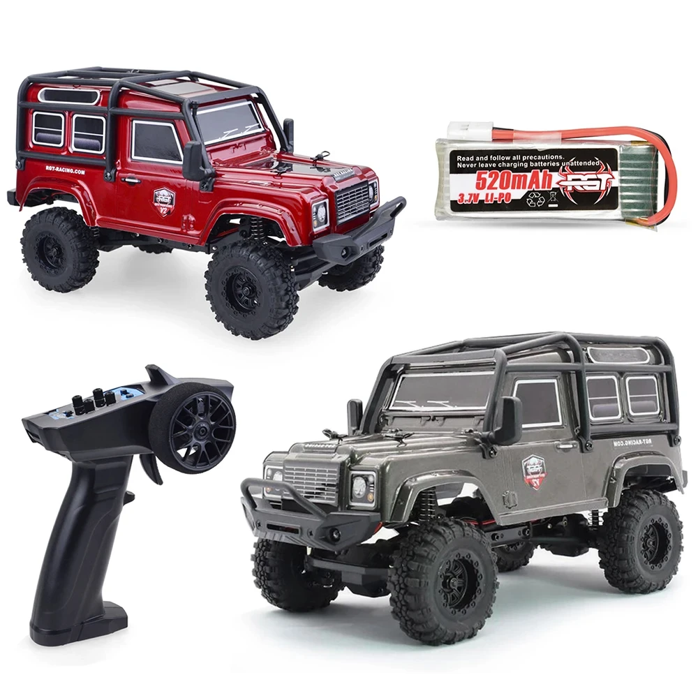 1/24 Радиоуправляемый автомобиль RTR RGT 136240 V2 15 км/ч пульт дистанционного управления 4WD гусеничный внедорожник модель игрушки подарки для мальчиков