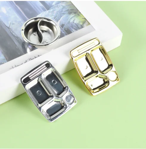 Children play house miniature dinner plate tableware food toy props diy mini doll house kitchen scene matching accessories