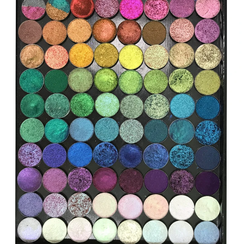 multichrome eyeshadow pressed duochrome eyeshadow pigment pallets makeup eyeshadow palette