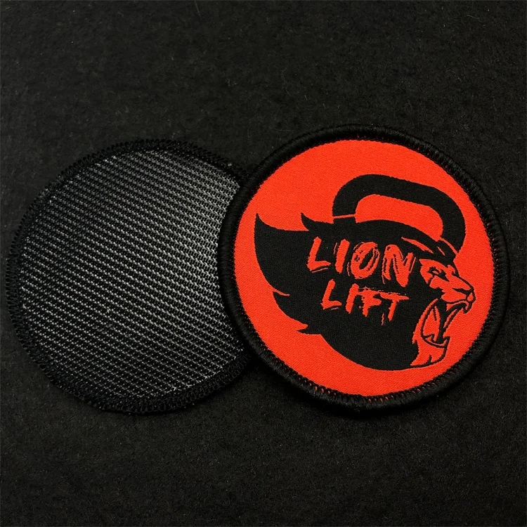 Cheaper Price High Quality Customized Patches Have Hook backing to Stick on a Shirt or Jacket