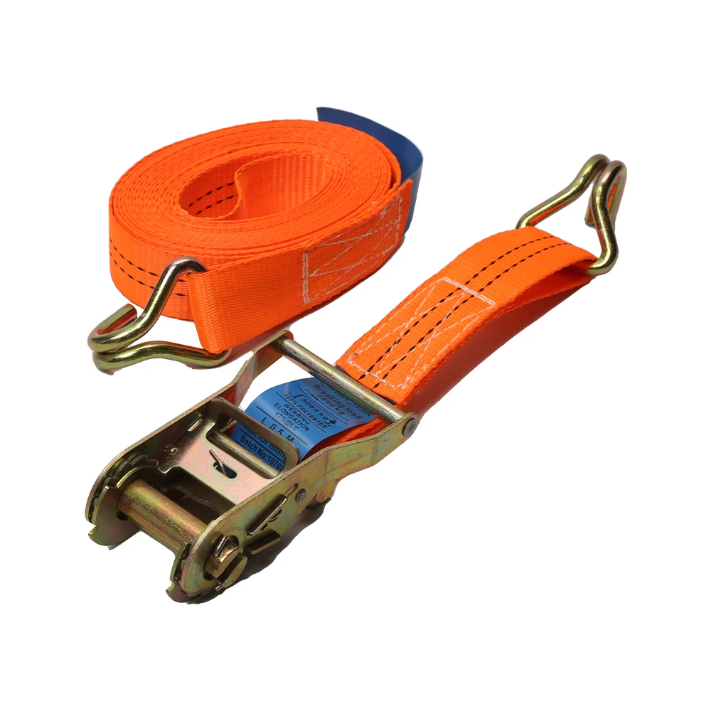 1-10Ton tire boat motorcycle truck lockable rope ratchet buckle cargo lashing strap belt ratchet tie down strap
