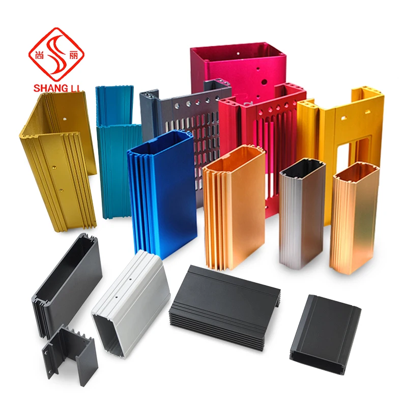 Shangli Desktop Housing Case aluminum extrusion case custom electronic box aluminum extruded pcb enclosure