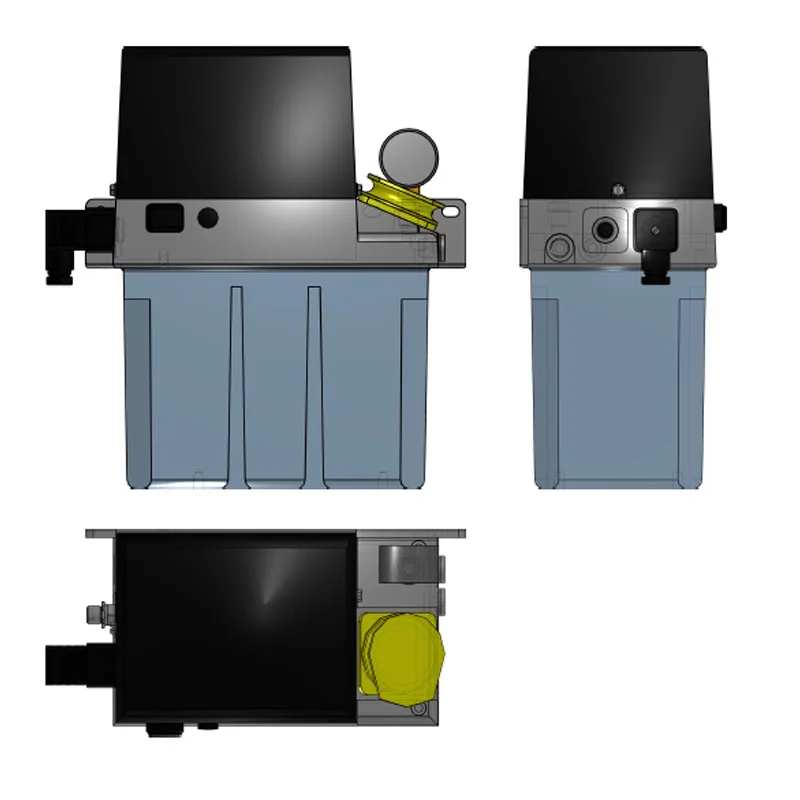 MKF1-12AB12000+428 single-line or oil and air lubrication systems operated gear pump