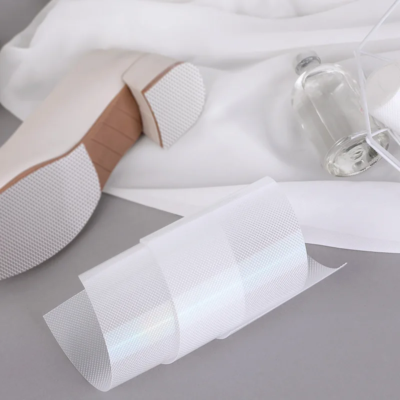 PEVA Self Adhesive Anti-Slip Crystal Clear Sole Sticker Protector Sneaker Shoe Soles Protector Film for Shoes and High Heels