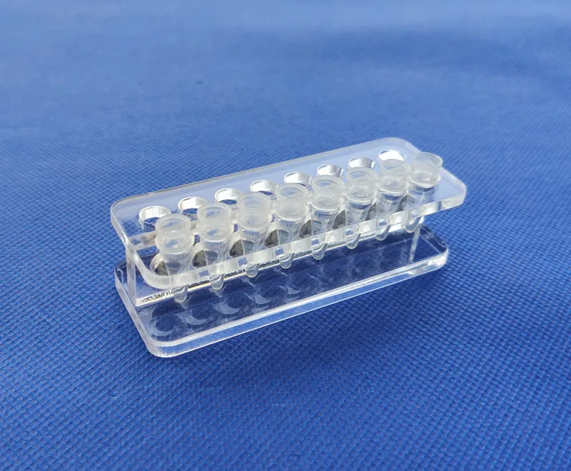 Lab use 16 place 0.2ml Magnetic bead Separator PCR tube strip Magnetic Separation Rack
