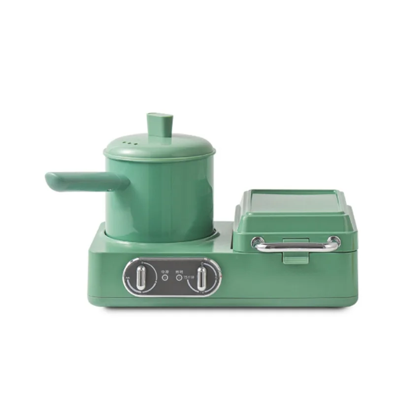 
Multifunction Breakfast Maker 3 in 1 Toaster Coffee Frying Pan 