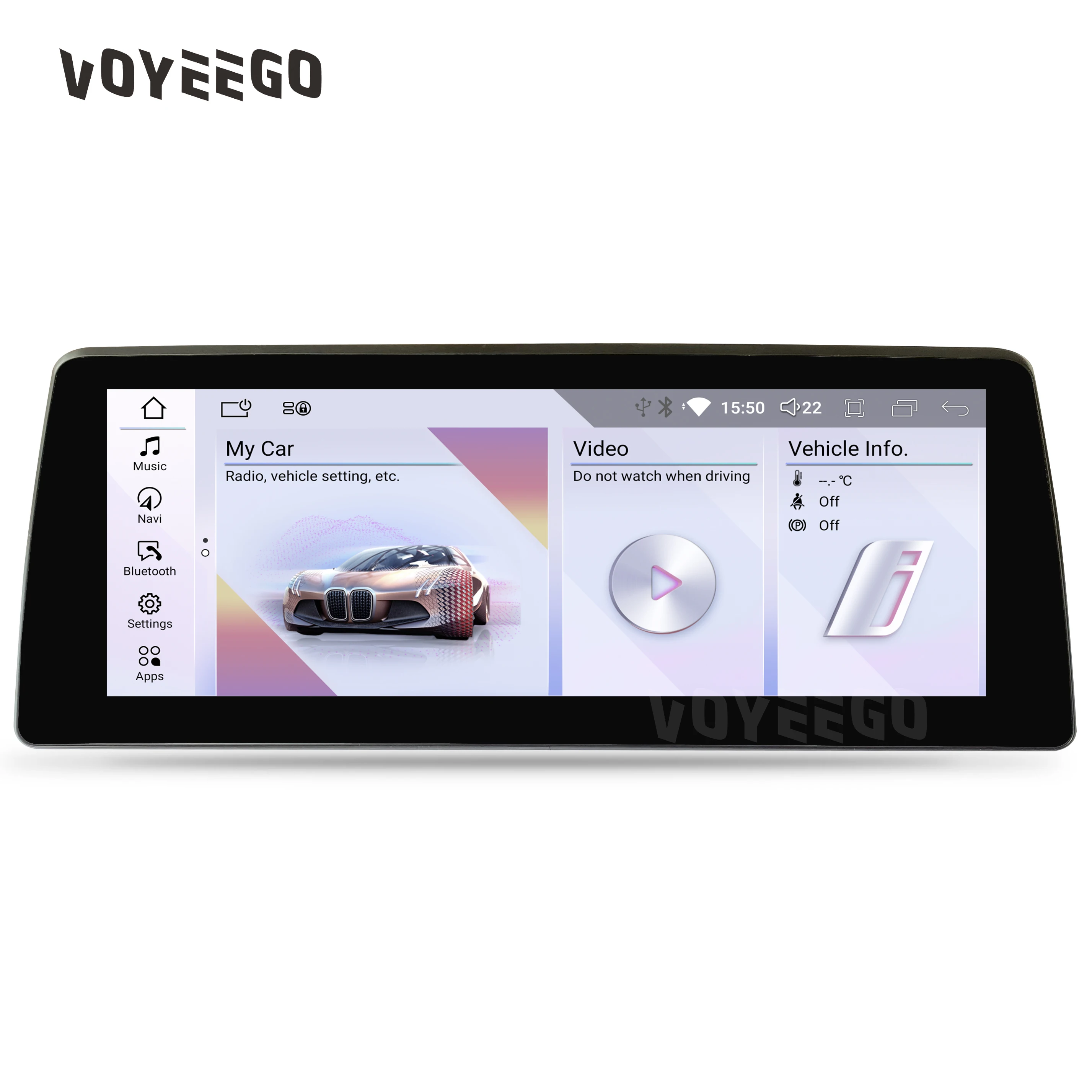 Voyeego 10.25 Inch 8 Core 8+64GB Upgrade Screen Android Multimedia Player For BMW 7 Series G10 G12 2017-2019