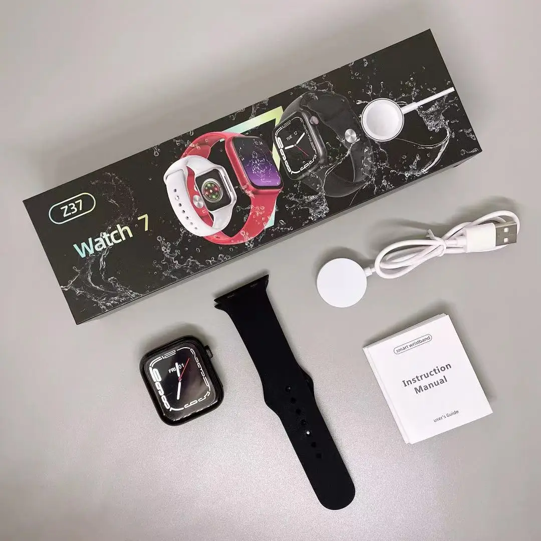 New Launch Series 7 Full Screen Watch 7 Z37 Water Dust Resistant ECG Fitness plus Watch 45mm or 41mm