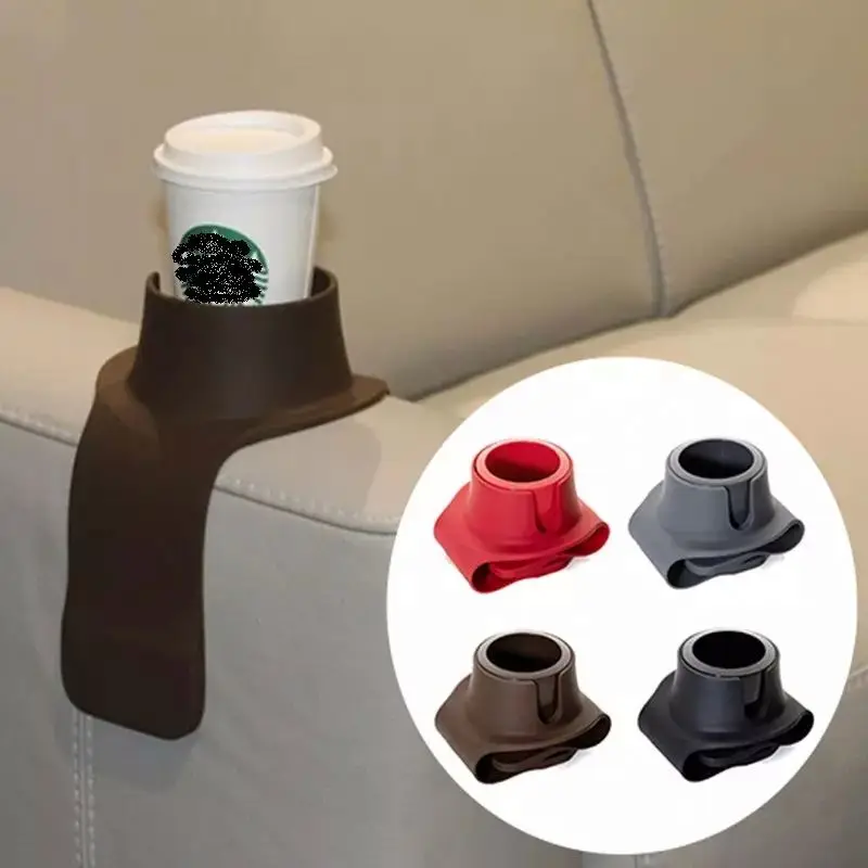 2022 Nine Bloom Amazon Hot Anti-Slip Couch Sofa Armrest Coaster Coffee Tea Silicone Drink Cup Holder Car Cup Holder