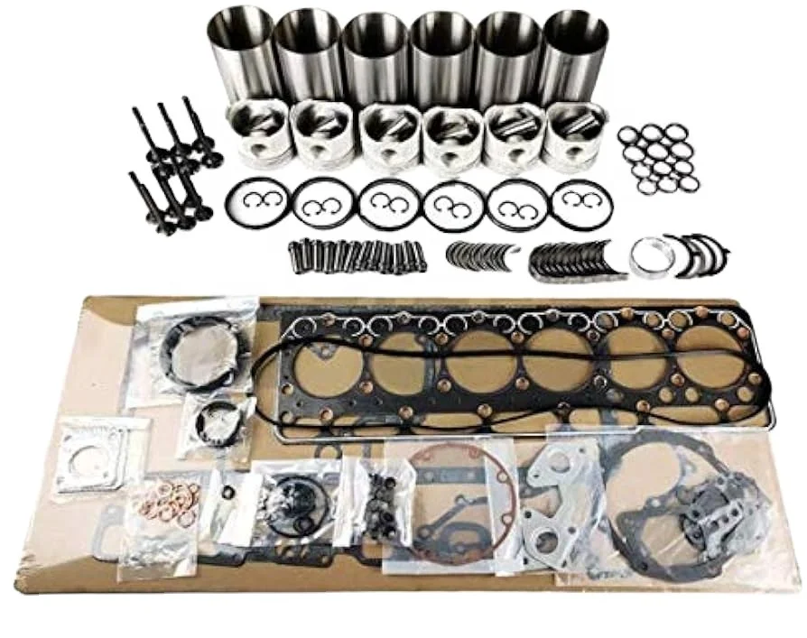 New Diesel  Engine Spare Parts 6D14 6D14T 6D15T 6D16T Overhaul Kit for Excavator E120/E140/E180/E240/SK220