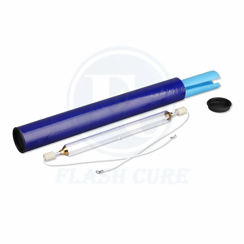 industrial Quartz glass Uv curing lamp tube for printing