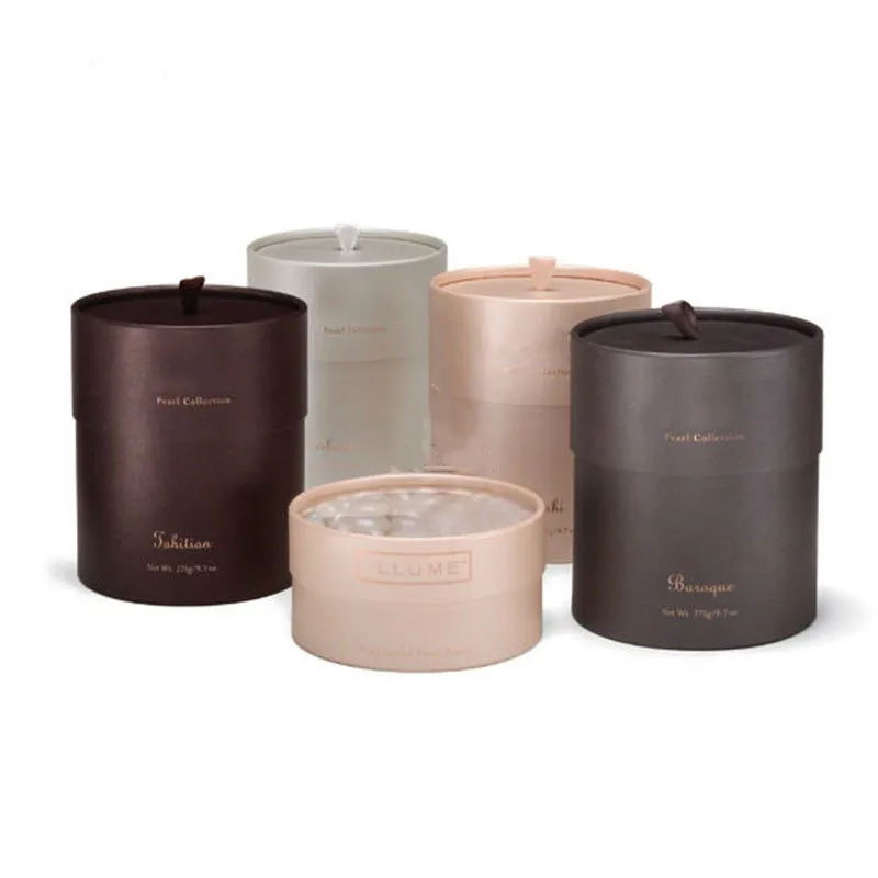 BESTSUN custom package print Logo private label color size luxury gift box cylinder paper carton cardboard for scented candle