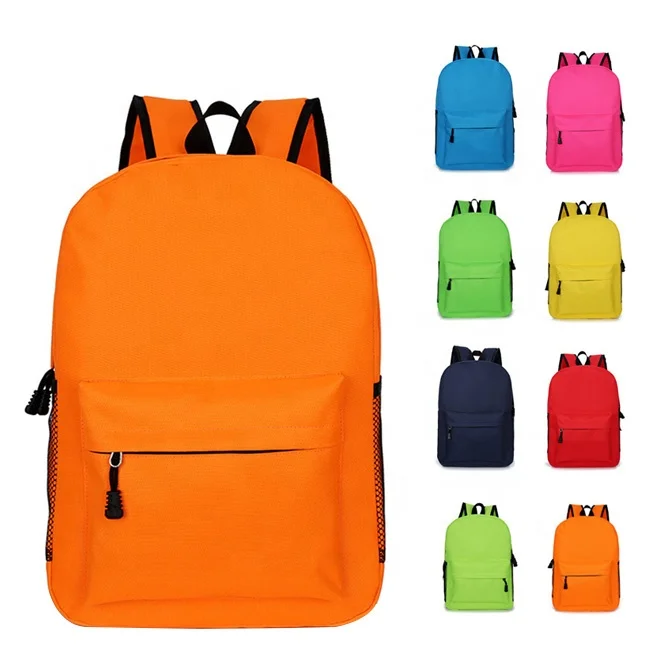 
Colorful Lower MOQ 50PCS Custom Logo Oxford Girls Boys Bookbags Children Mochilas School Bags Backpacks for Kids  (62086935145)