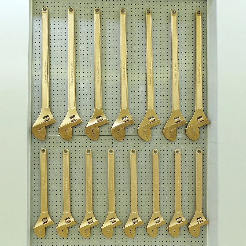 Non Sparking Safety Tools Adjustable Wrench Atex Tools For Explosive Application