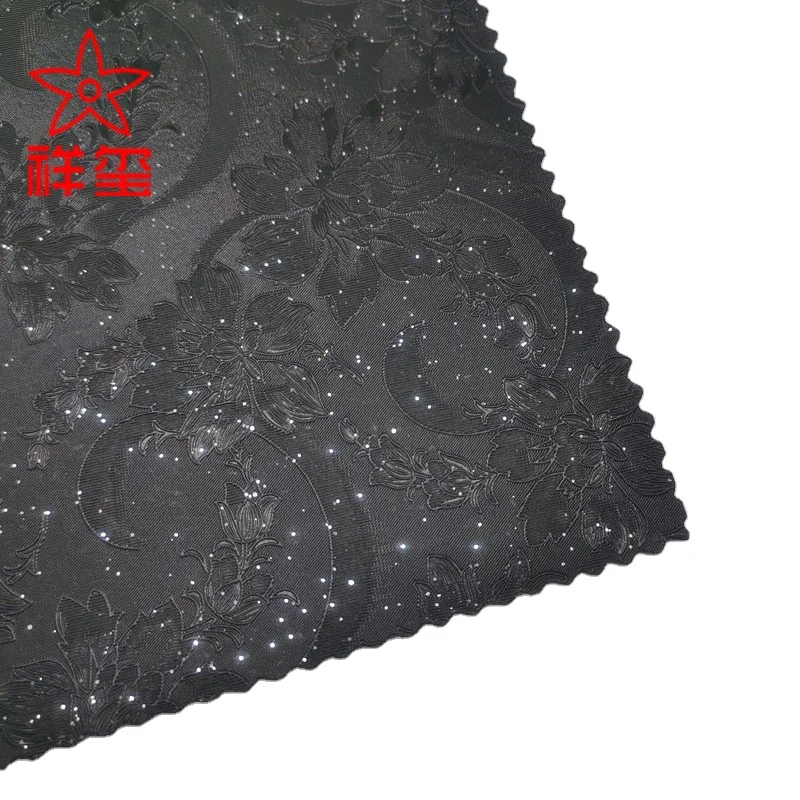 Hot selling pvc glitter paillette sequins surface faux leather for decorative
