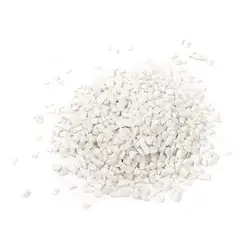 High Luster Porcelain White Color Fire Pit Crushed Glass Aquarium Gravel for Fire Pit Fireplace Aquarium Decoration