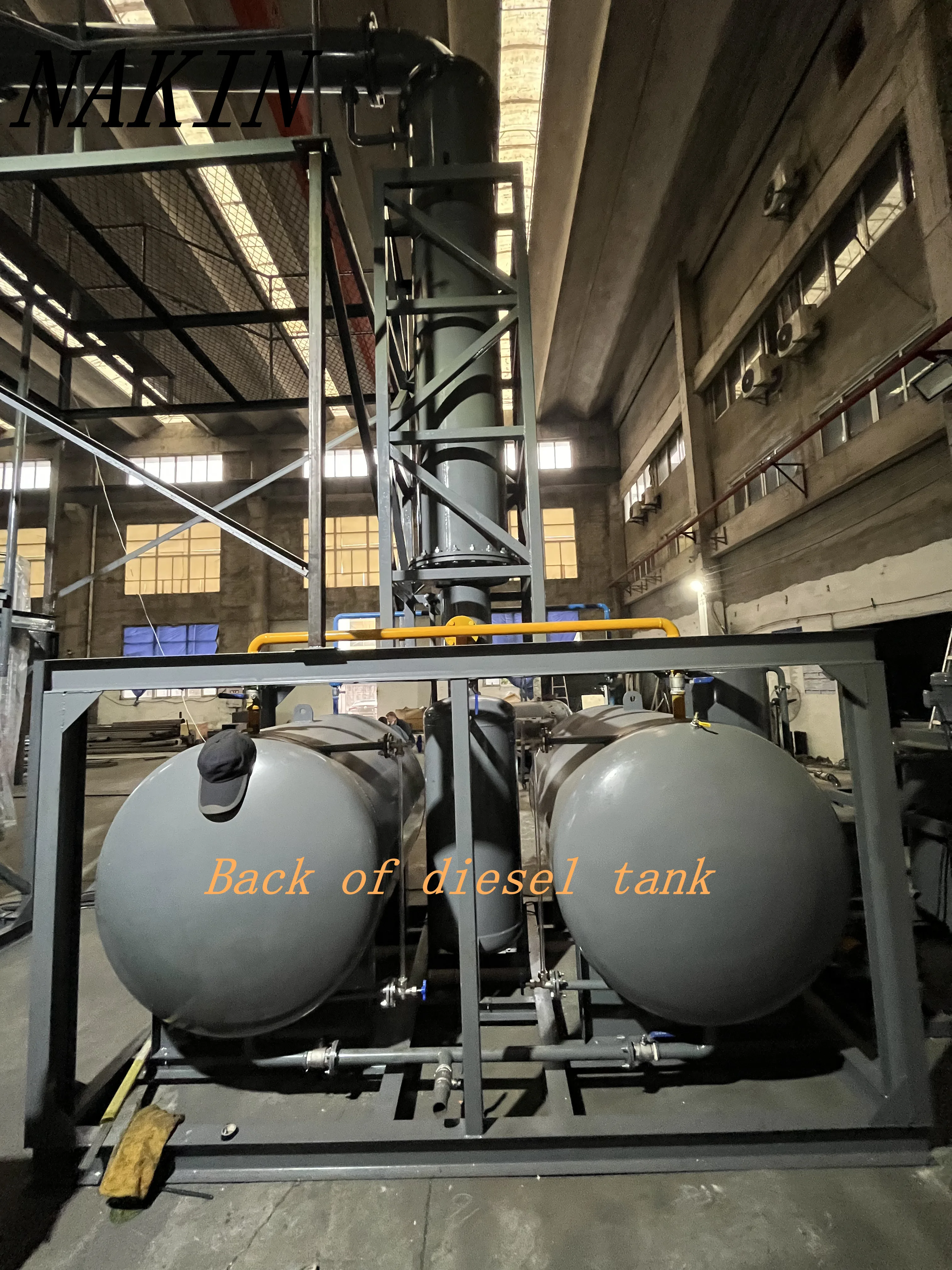 Small Size 1 Ton/day Make diesel Oil Plant Waste Oil Recycling Machine Get New diesel Oil