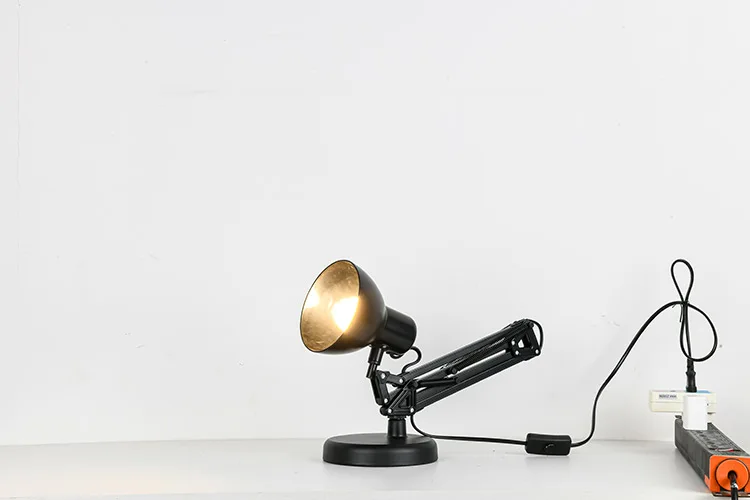 D LED Modern Lighting Table Lamps Iron ABS Table Lamp
