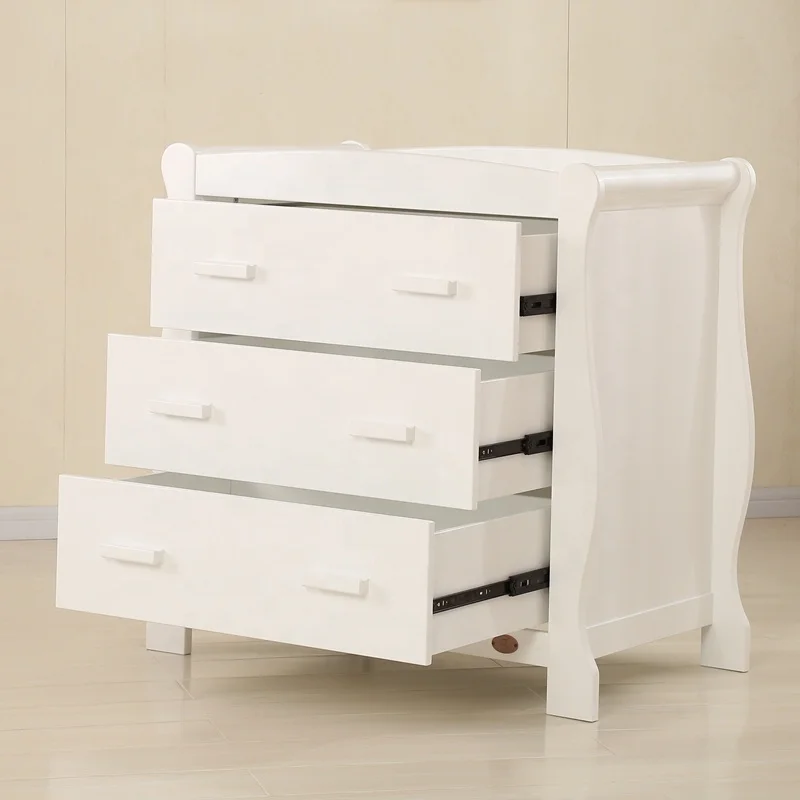Baby room dresser Chest of drawers change table