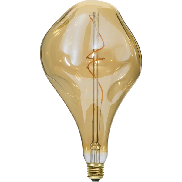 2019 Modern Design 4W Over Size Flexible LED Filament Irregular Extra Large A165 Bulb Edison Lamp