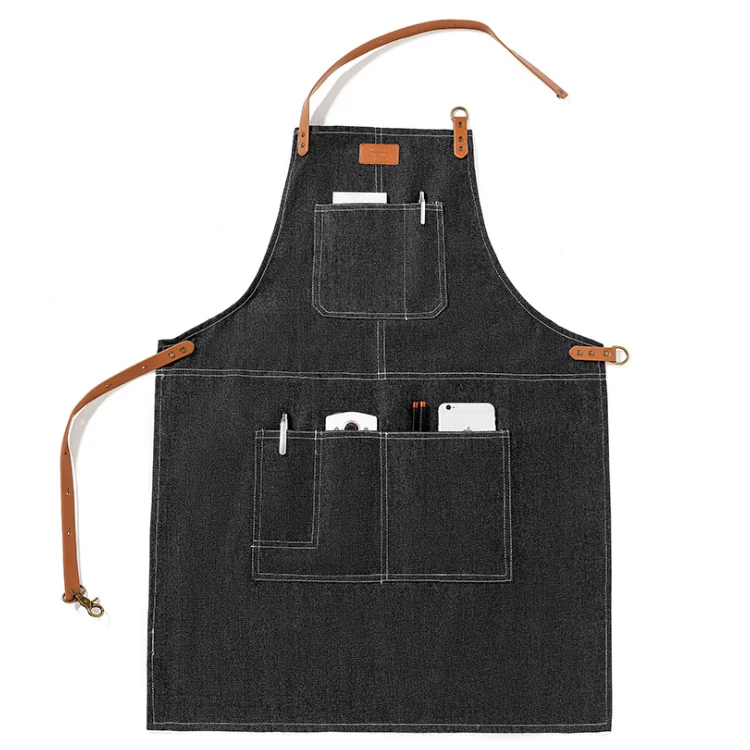 Cape manufacturer comfortable work wear recycle polyester apron barber for barbershop