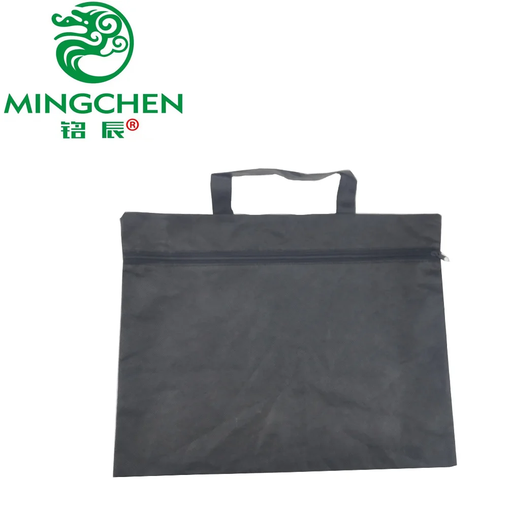 polyester oxford simple Black briefcase