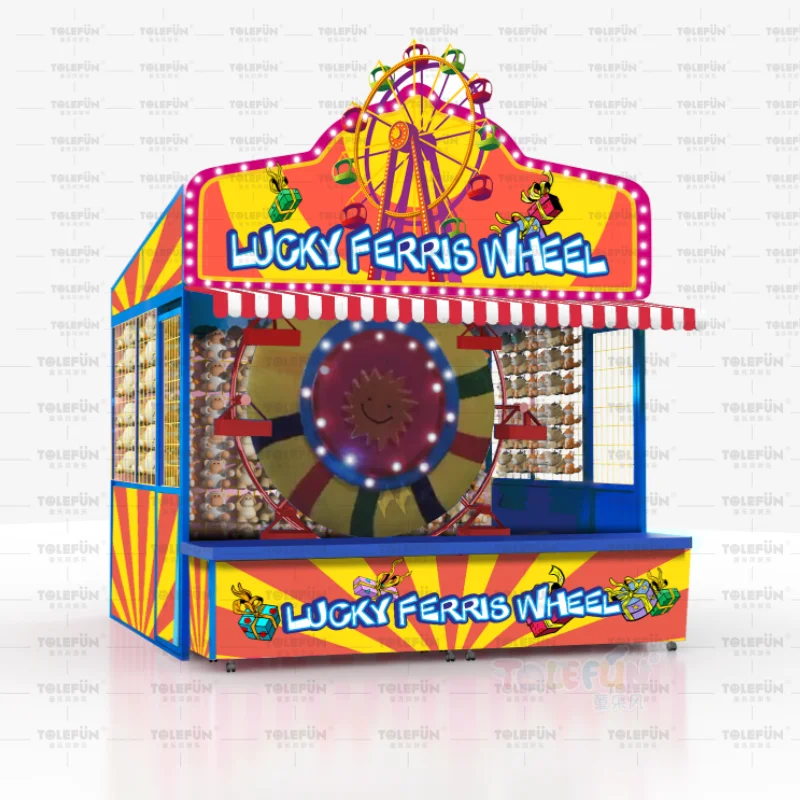 Tolefun Custom Kids Funfair Carnival Wheel Outdoor Throwing Ring Toss Games Toys Children Ball Games For Adults