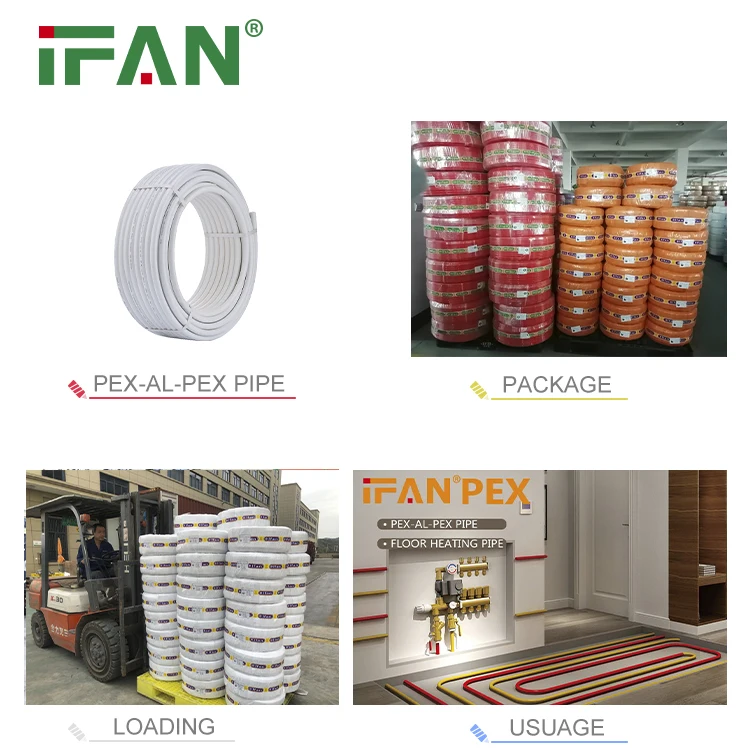 IFAN 16 32Mm Plumbing Radiant Pex Tube Evoh 3/4 Floor Heating Pex A B Pert Pipe
