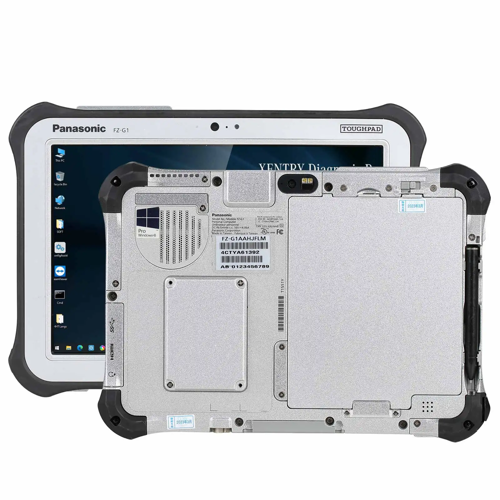 Wi-Fi MB SD Connect C4 Doip с V2023.9 SSD Plus FZ-G1 I5 3-го поколения планшет 8G готов к использованию