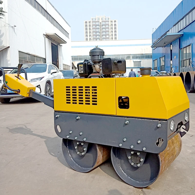 Free Shipping 1 Ton 3 Ton 5  Ton Mini Vibratory  Compactor Asphalt Roller Double Drum Road Roller Diesel Roller
