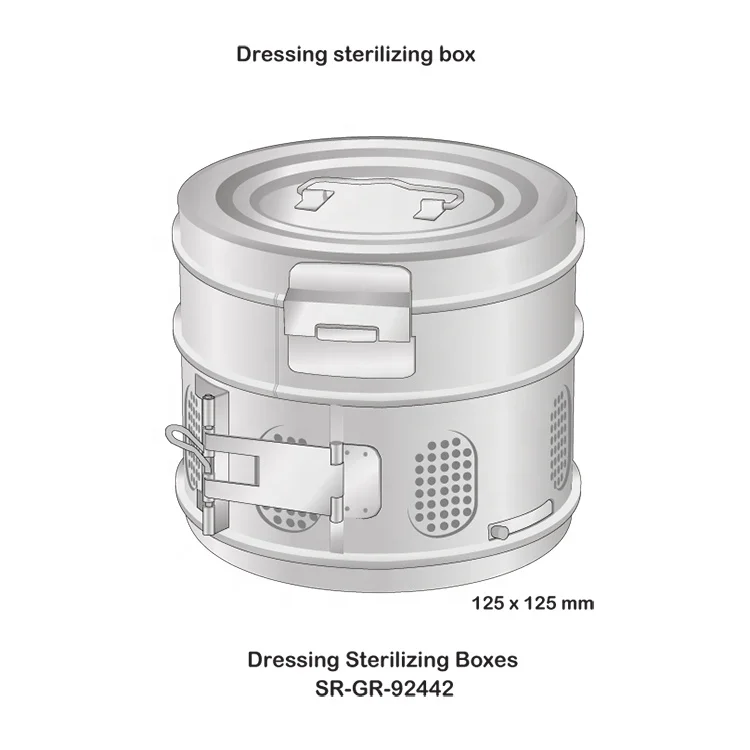 Factory Wholesale Custom Price Surgical Dressing Sterilizing Boxes