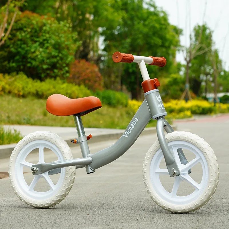 Factory Wholesale Price Small Size Bicycles With Fat Tire Foam Tires For Baby  None Brake For Children Walkers Without Chains