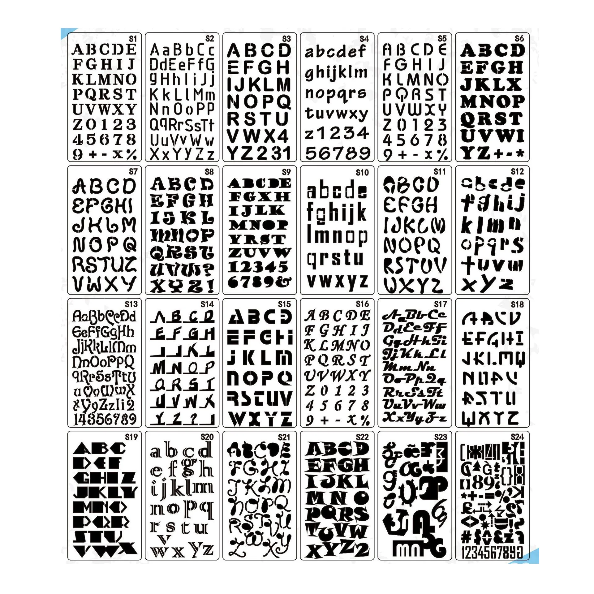 
Custom Christmas Stencils Journal Template Painting Stencil for DIY Projects 