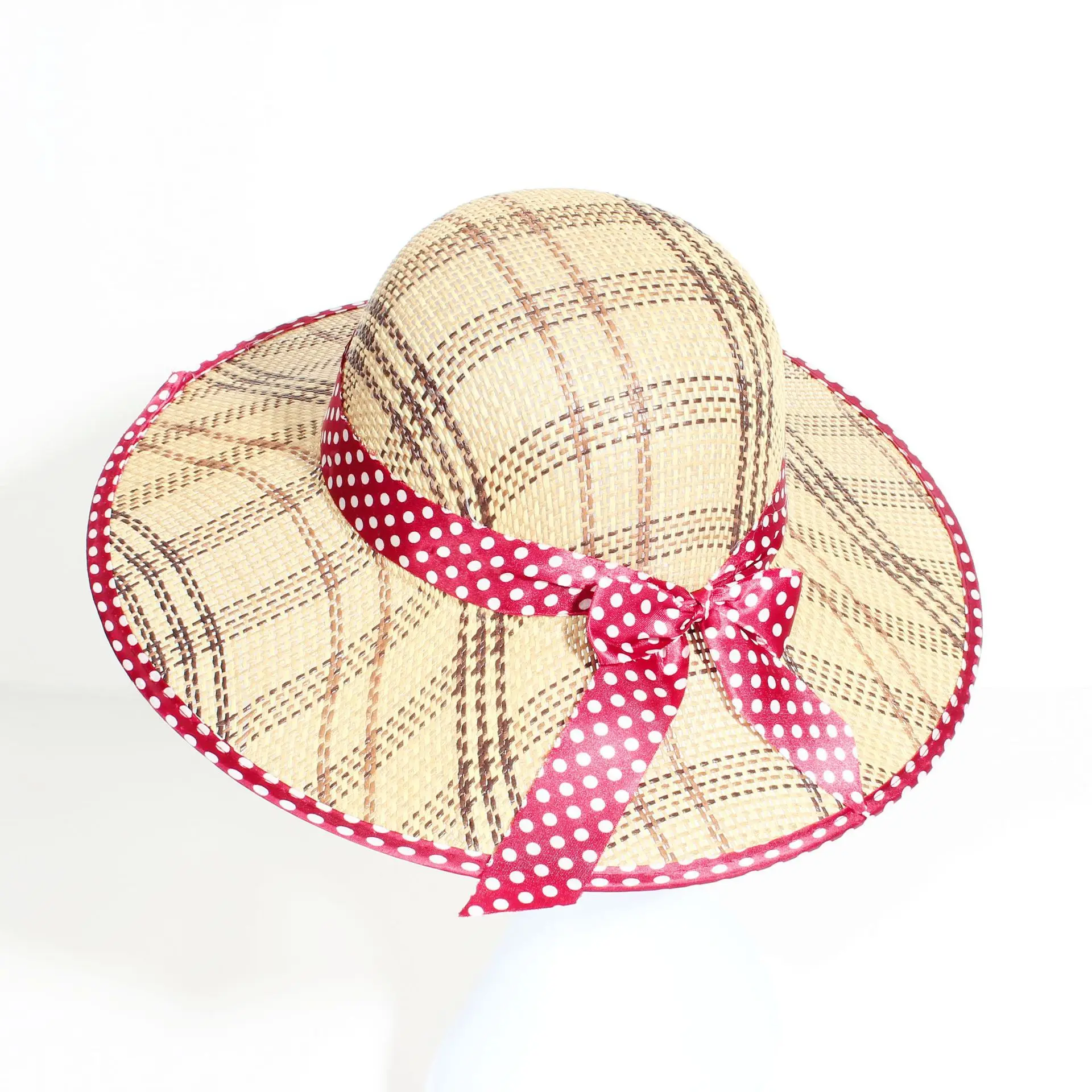 2022 summer new women hand-woven hat farmer hat dome ladies shade sun protection straw hat