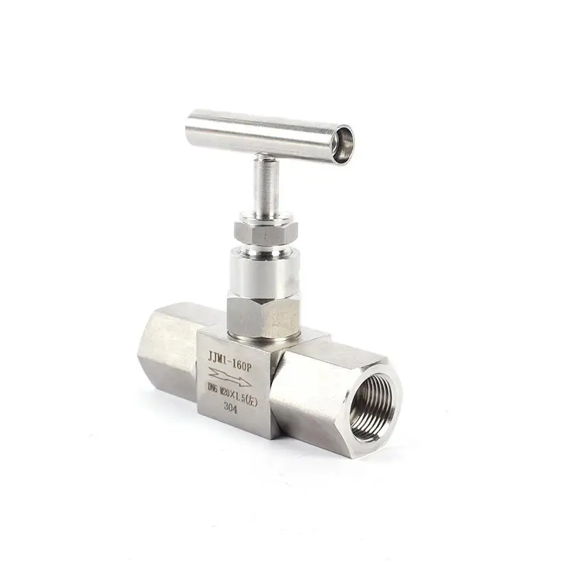 Hydraulic Straight Needle Valves with Female to Male Connections In-Line Design for Optimal Flow Regulation