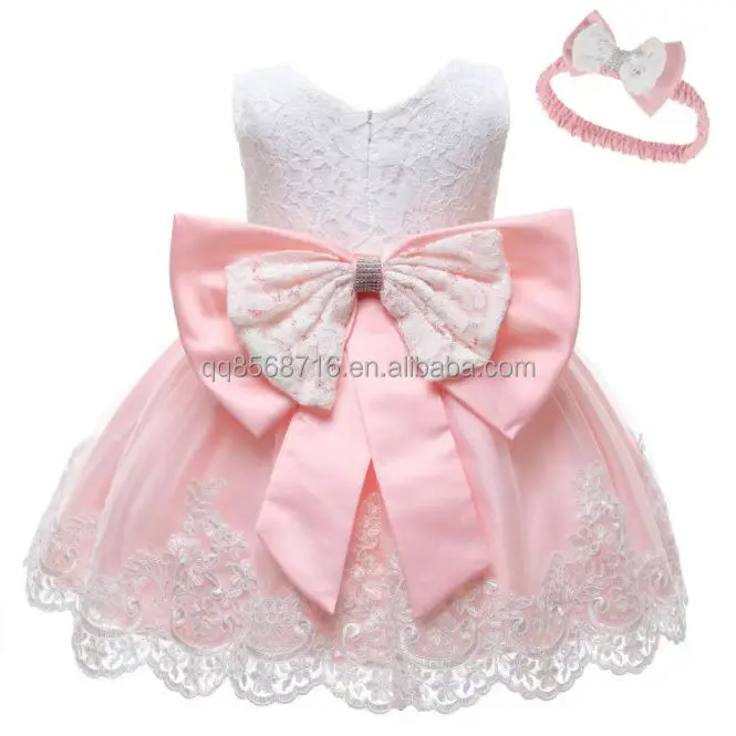202New Girl's Wedding Dress Big Child Dress Dress Hot Princess Skirt Europe andThe United States Summer Lace Short BallGown