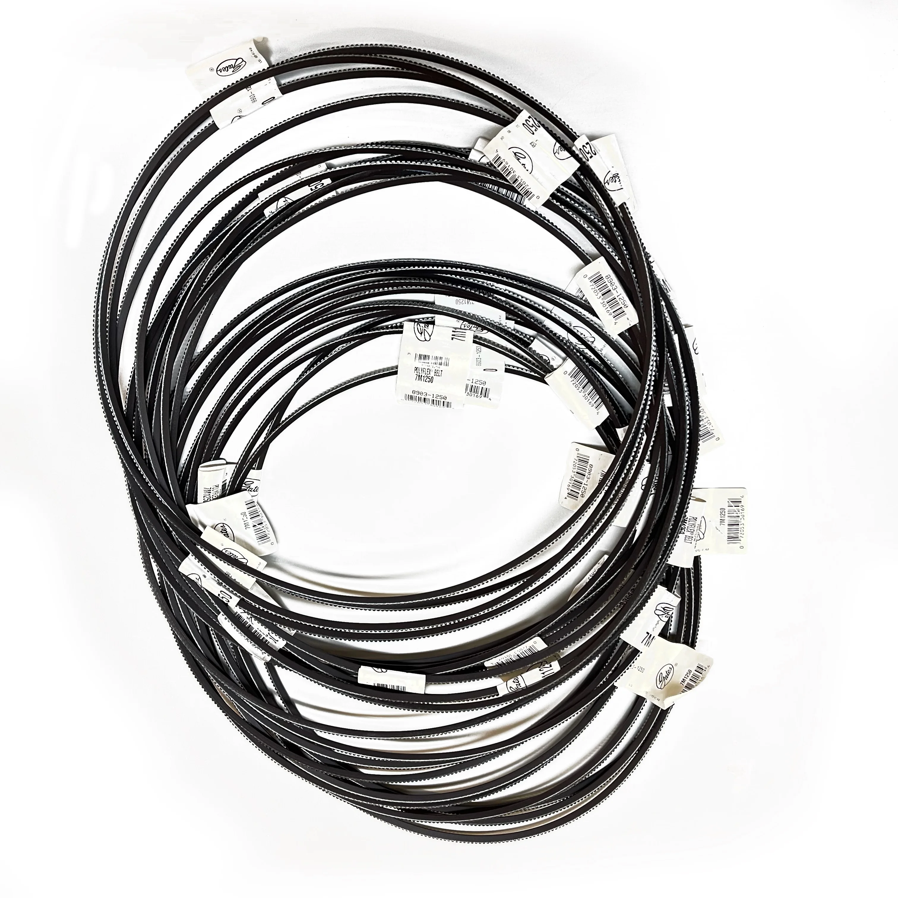 Gates Wide Angle Belt Polyflex Polyurethane Water Tower Belt 7M1250|7MM1360