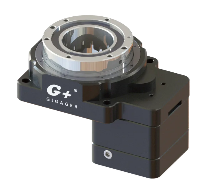 60MM  Nema 42 or 100W Servo Motor hollow Shaft Helical Gearbox GSN60 1:5  1:10  Rotary Table