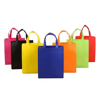 Premium Materials Non Woven Party Gift Bags Promotion Treat Tote Bags with Handles Reusable Gift Bags Party