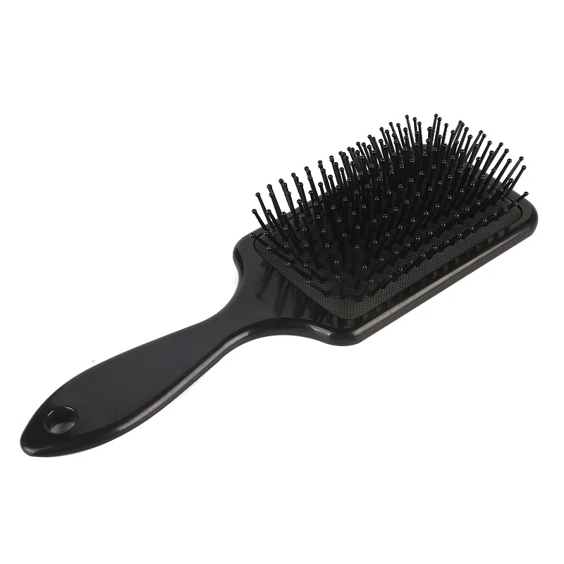 New Style Detangling Square Hair straightener Combs Plastic Small Plate Comb Anti-static Massage Hair Combs can be customized