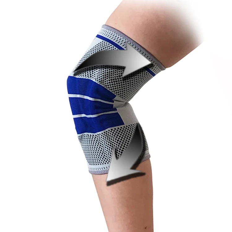 
Remarkable silicon knee support breathable braces spring knee support 