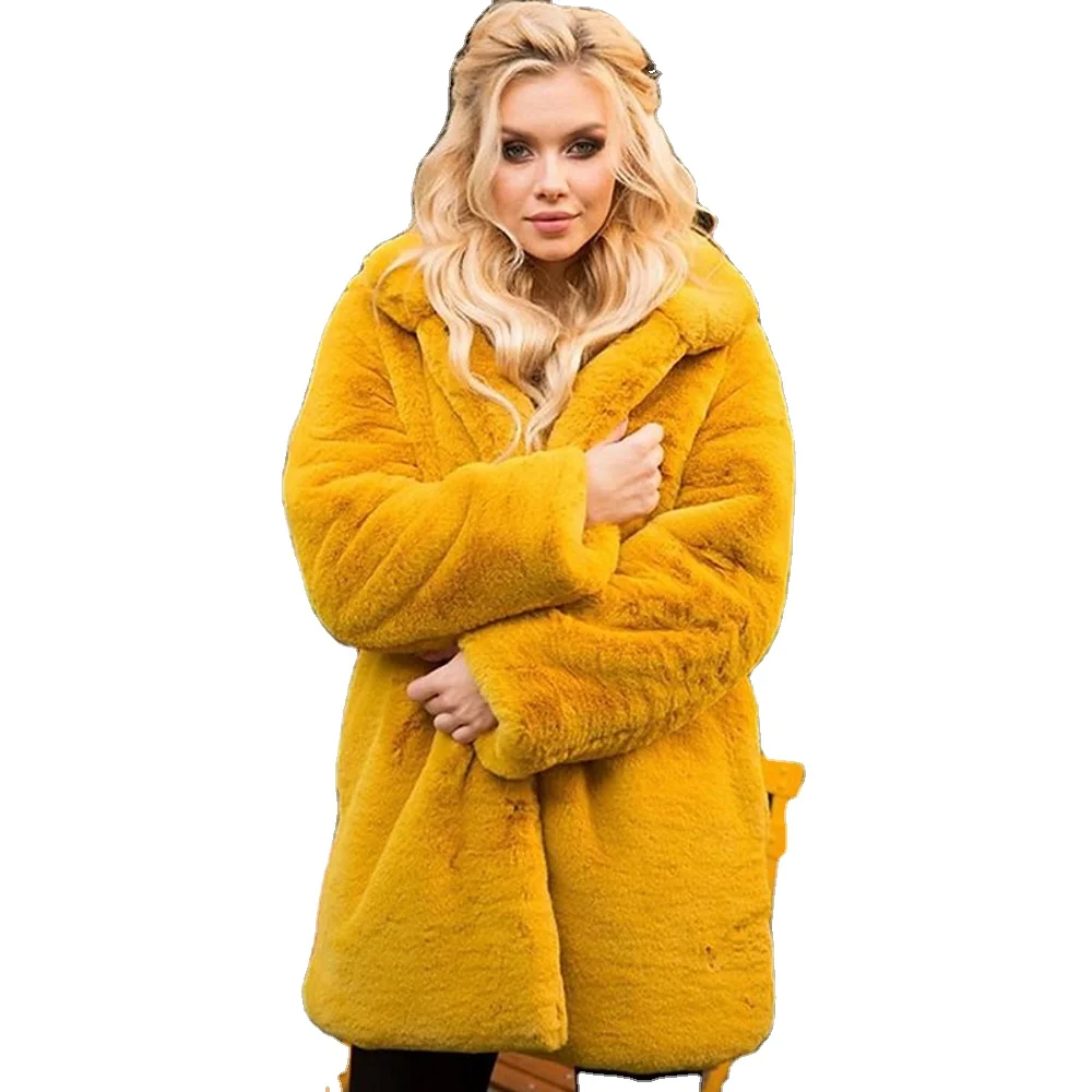 Rabbit Fur Coats Girls Fur Coat  Vendors Manufacturer True Quality Fur Coat