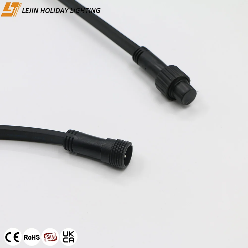 Factory direct E27 flat wire light festoon light for outdoor waterproof