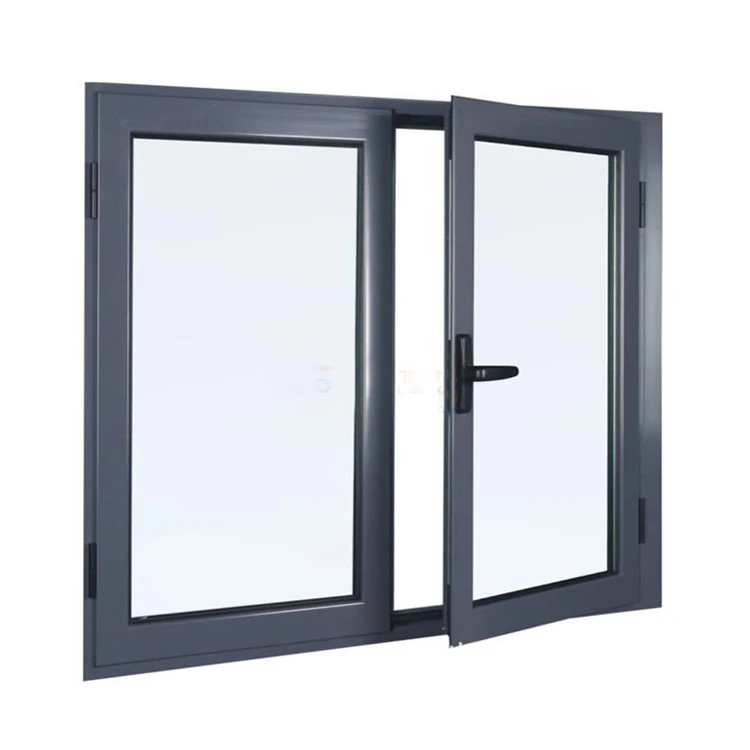 65 Series Profile aluminum Sliding window and door UPVC/pvc casement Windows with Double Glazing